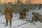 Орлов Ю.А. Герой Советского Союза полковник-инженер Линьков Григорий Матвеевич. 2020 г. х.м. 130х190.jpg