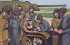 Смирнов Е.А. Военные финансисты на фронте. 2022 г. х.м. 90х140.jpg