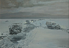 Самсонов А.М. Прорыв блокады Ленинграда. Дорога жизни. 2012 г. х.м. 95х135.jpg