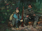 Федоров А.И. Партизаны. 2015 г. х.м. 120х160.jpg