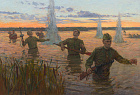 Орлов Ю.А. Подвиг Шулятикова Василия Александровича. 2022 г. х.м. 130х190.jpg